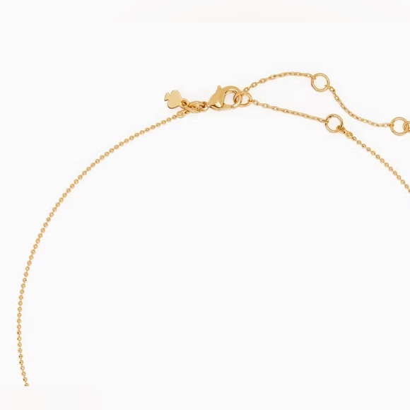 Kate Spade Light Up The Room Holiday Light Necklace ✨ + KS pink jewelry pouch - Picture 4 of 8